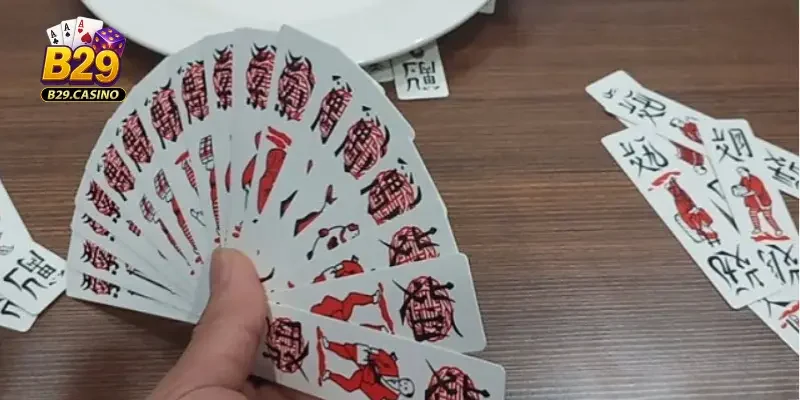 Hình ảnh những lá bài trong bộ bài chắn