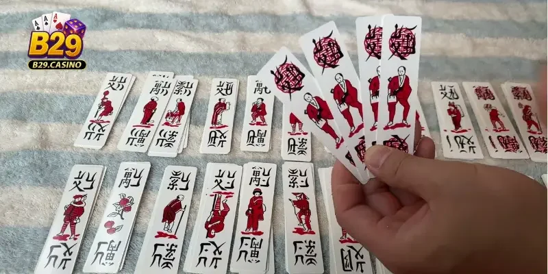 Các lá bài trong một phần